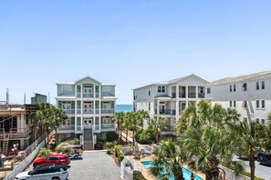 Exterior - Turtle Beach Gulf Front 4BR Seagrove Condo +Free Attraction Tickets! (Santa Rosa Beach)