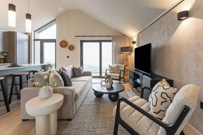 Living area - Hidden 3- Sea Terrace House (St Ives)