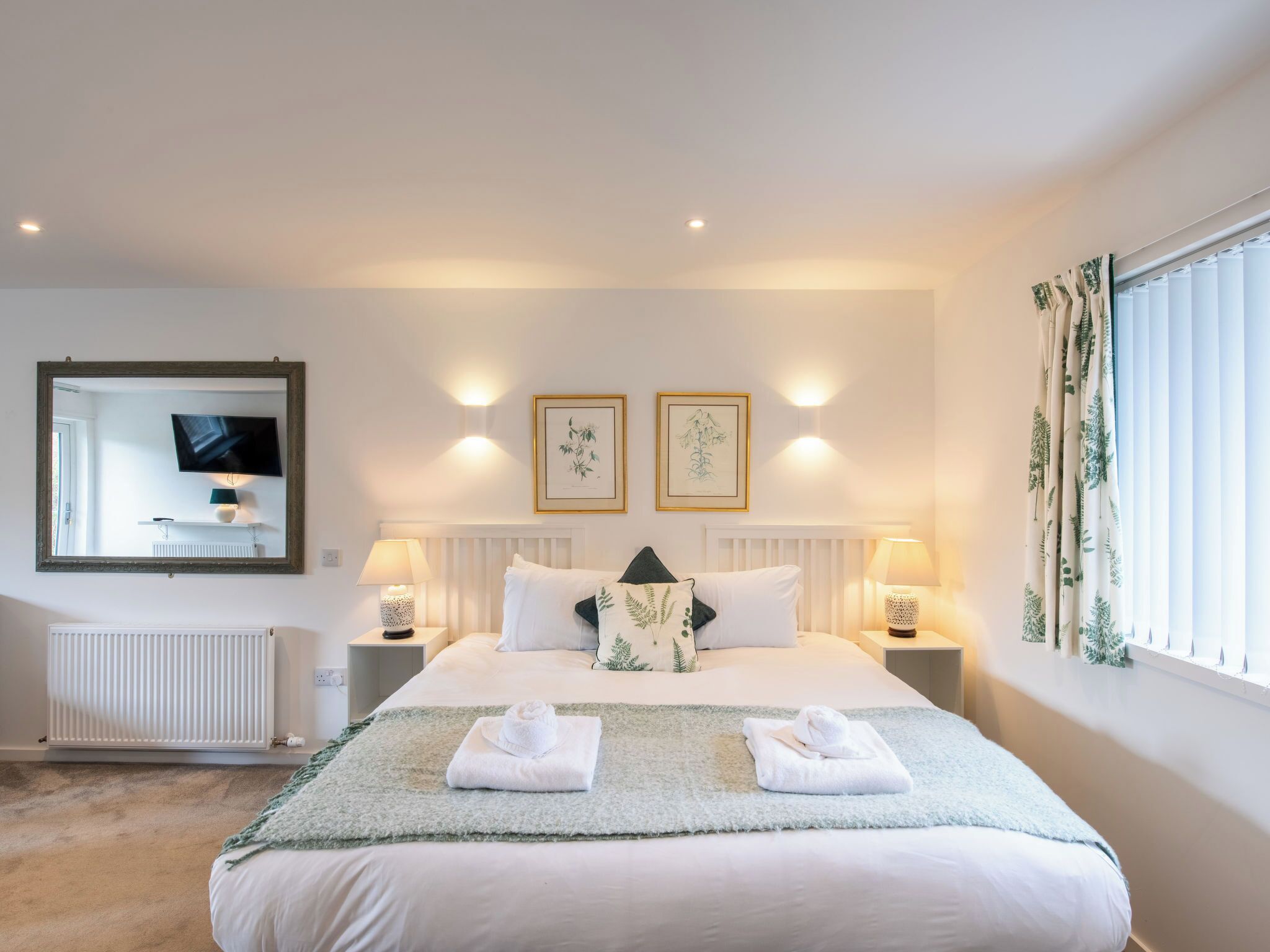 5 chambres, accès Internet
