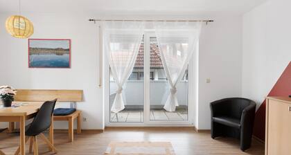Apartment 44 mit DreiWeltenCard und Balkon - nur 2 Gehminuten vom Solemar entfernt