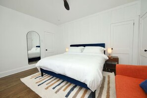 2 slaapkamers, een strijkplank/strijkijzer, wifi, beddengoed