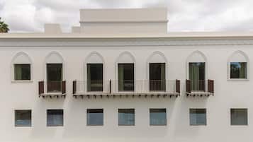 Façade de l’hébergement