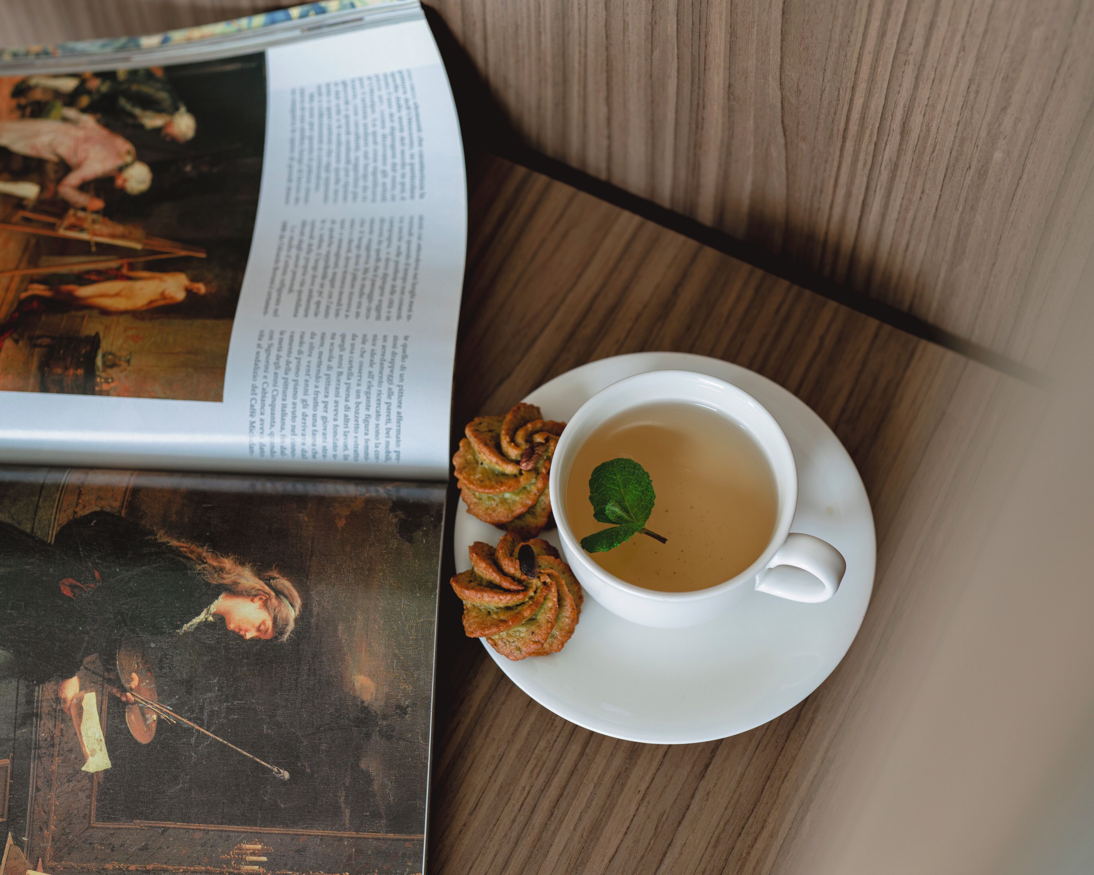 Restauration dans la chambre