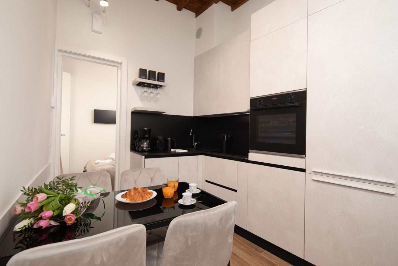 Fridge, dishwasher, electric kettle