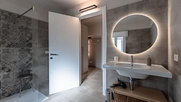 Dusche, Bidet, Toilettenpapier