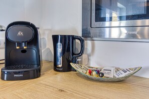 Kaffe och/eller kaffebryggare