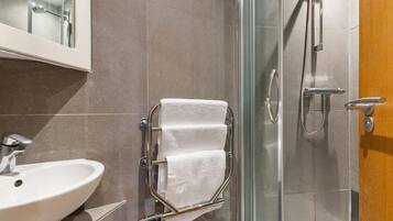 Shower, hair dryer