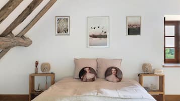 4 soverom, strykejern/-brett, wi-fi og sengetøy