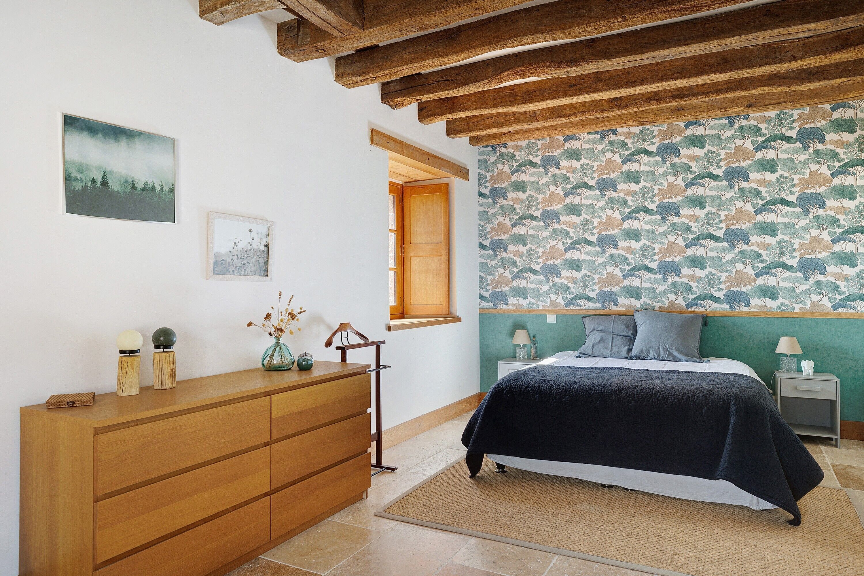 4 chambres, fer et planche à repasser, Wi-Fi, draps fournis