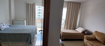 Fully furnished apartment with excellent location: Airport, beaches, and city center.