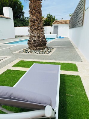Pool - Spacious villa 10 pers heated pool (La Flotte)