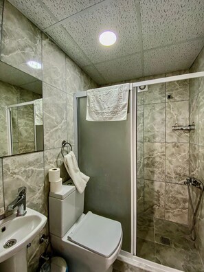 Bathroom - İzan Villa Bakış Apart Otel (Bodrum)
