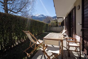 Outdoor dining - Three-room apartment with garden and view of slopes - Bormio (Bormio)
