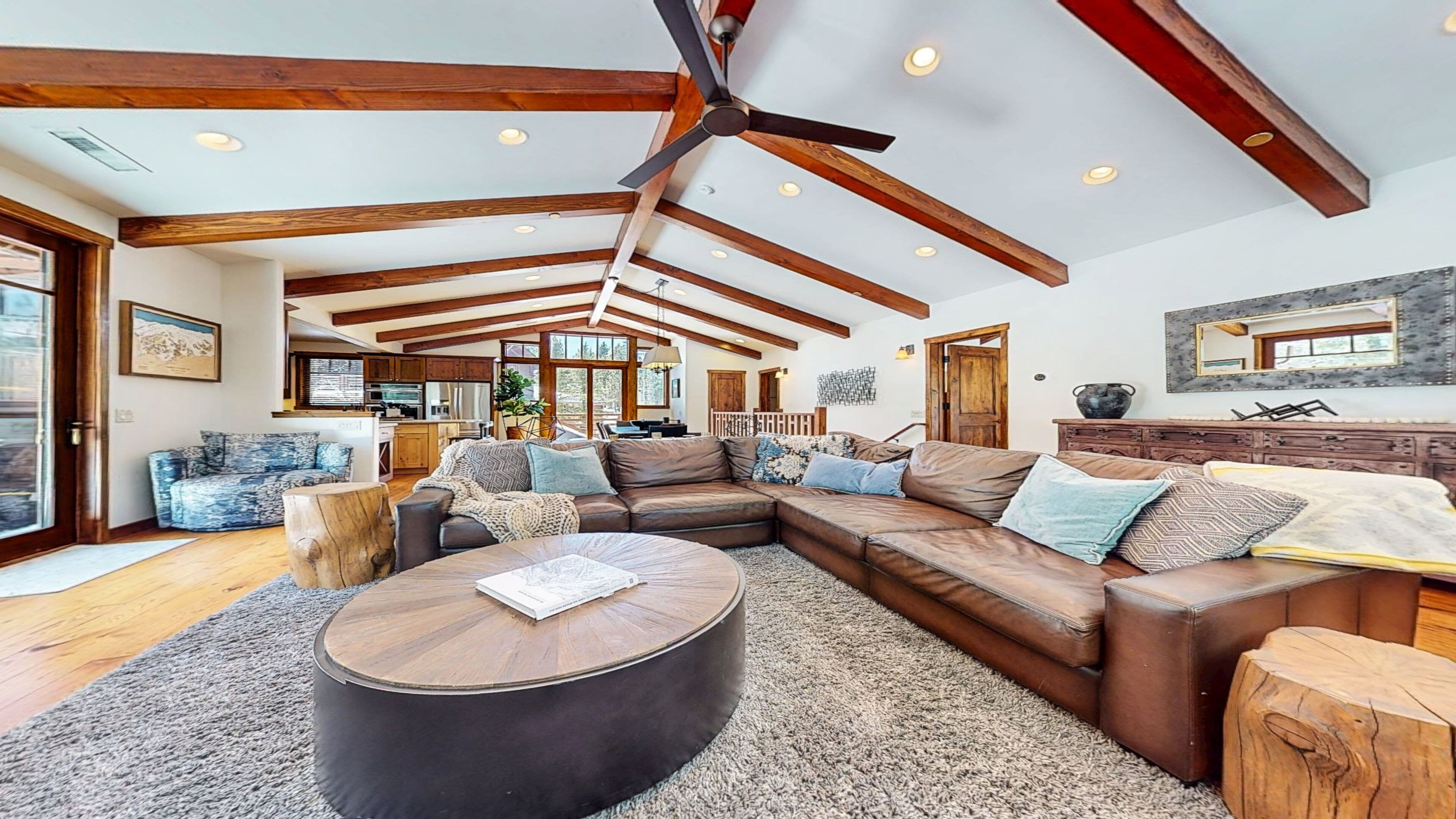 TV, fireplace, stereo, offices