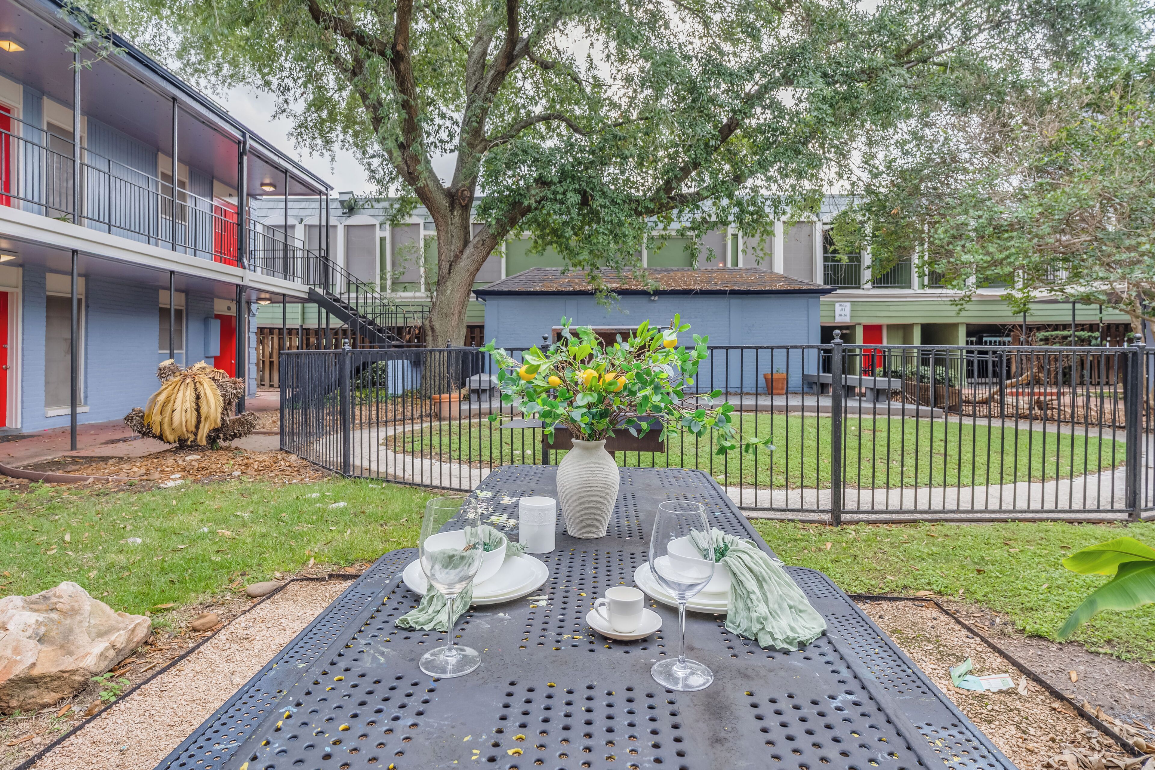 Outdoor dining