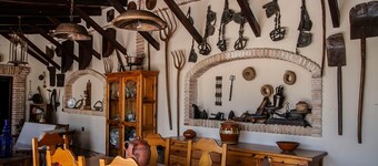 Family Room at Casa El Villar