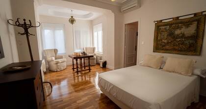 Family Room at Casa El Villar