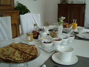 Opções para refeição