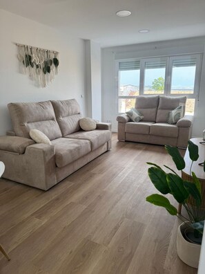 Living area - Spacious apartment Mar de Ria (Ribeira)