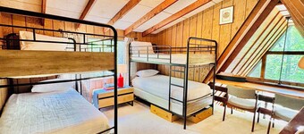Cozy modern cabin nestled in the beautiful woods of Innsbrook.