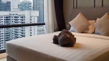 Free WiFi, bed sheets