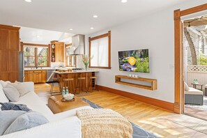 TV, table football - Historic Family-Friendly Gem Steps from Downtown, CU & Hiking Trails (Boulder)