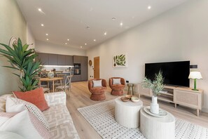 Living area - Hidden 11- Porthmeor View (St Ives)