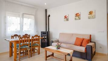 Fernseher, Kamin