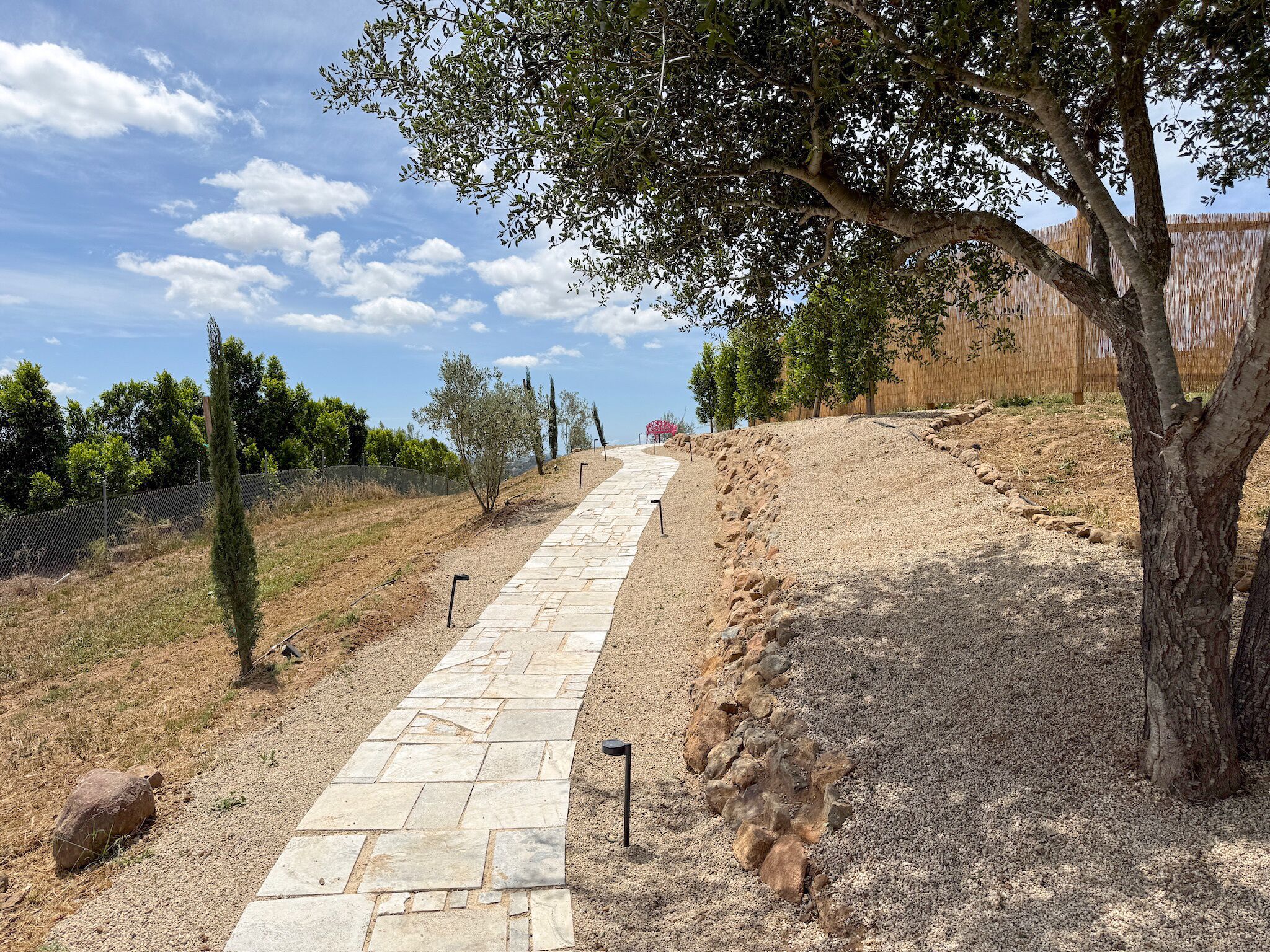 Terrain de l’hébergement 