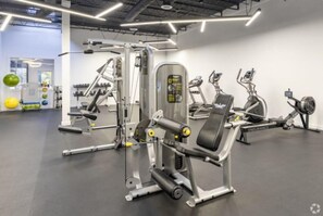 Fitnessbereich