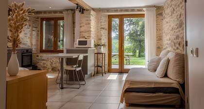 Maison de vacances « Studio de la Fontaine » avec vue sur la montagne, Wi-Fi et climatisation