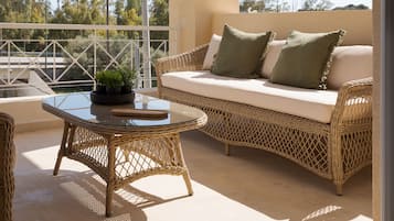 Vila Deluks, pemandangan laut | Balkon