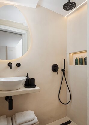 Deluxe-Villa, Meerblick | Badezimmer