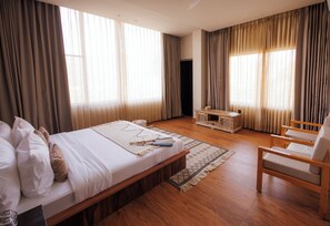 Classic-Suite, Balkon, Bergblick