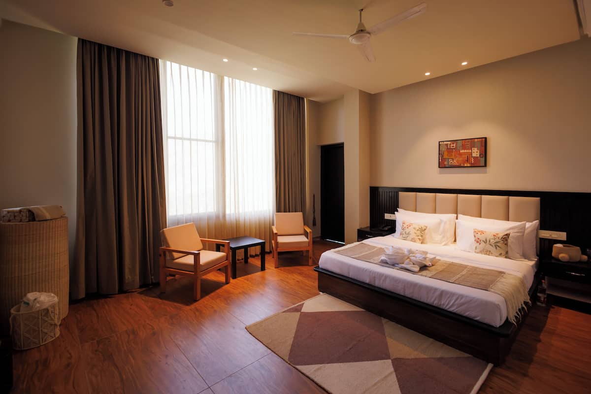 Classic-Suite, Balkon, Bergblick