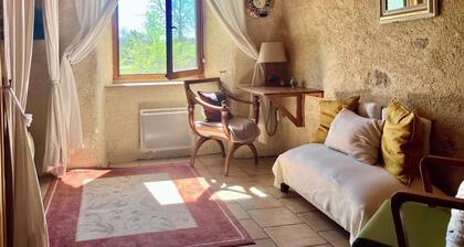 Maison en pierre, gßte 10 personnes accessible aux handicapés