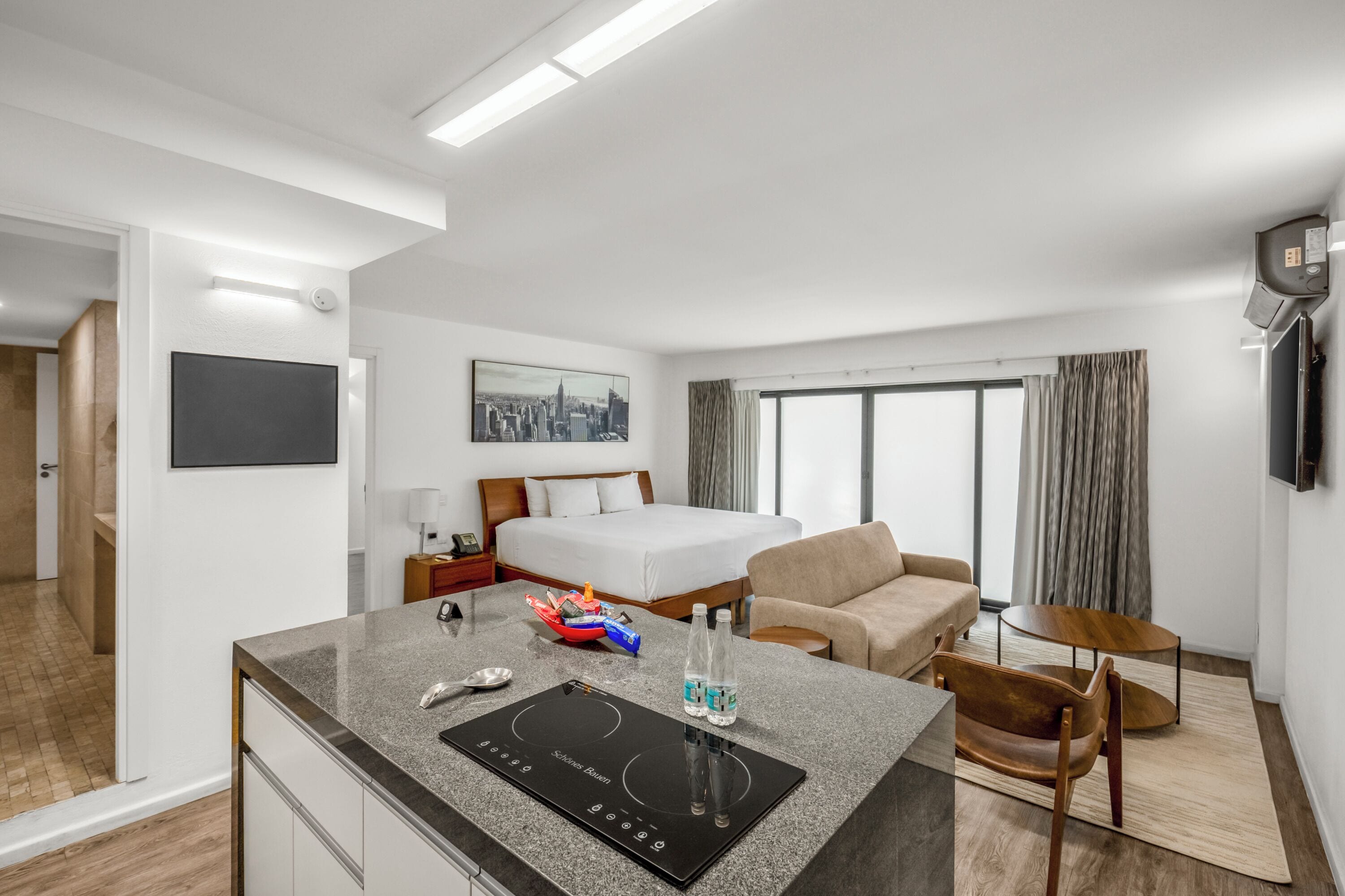 2 chambres, bureau, fer et planche à repasser, Wi-Fi gratuit