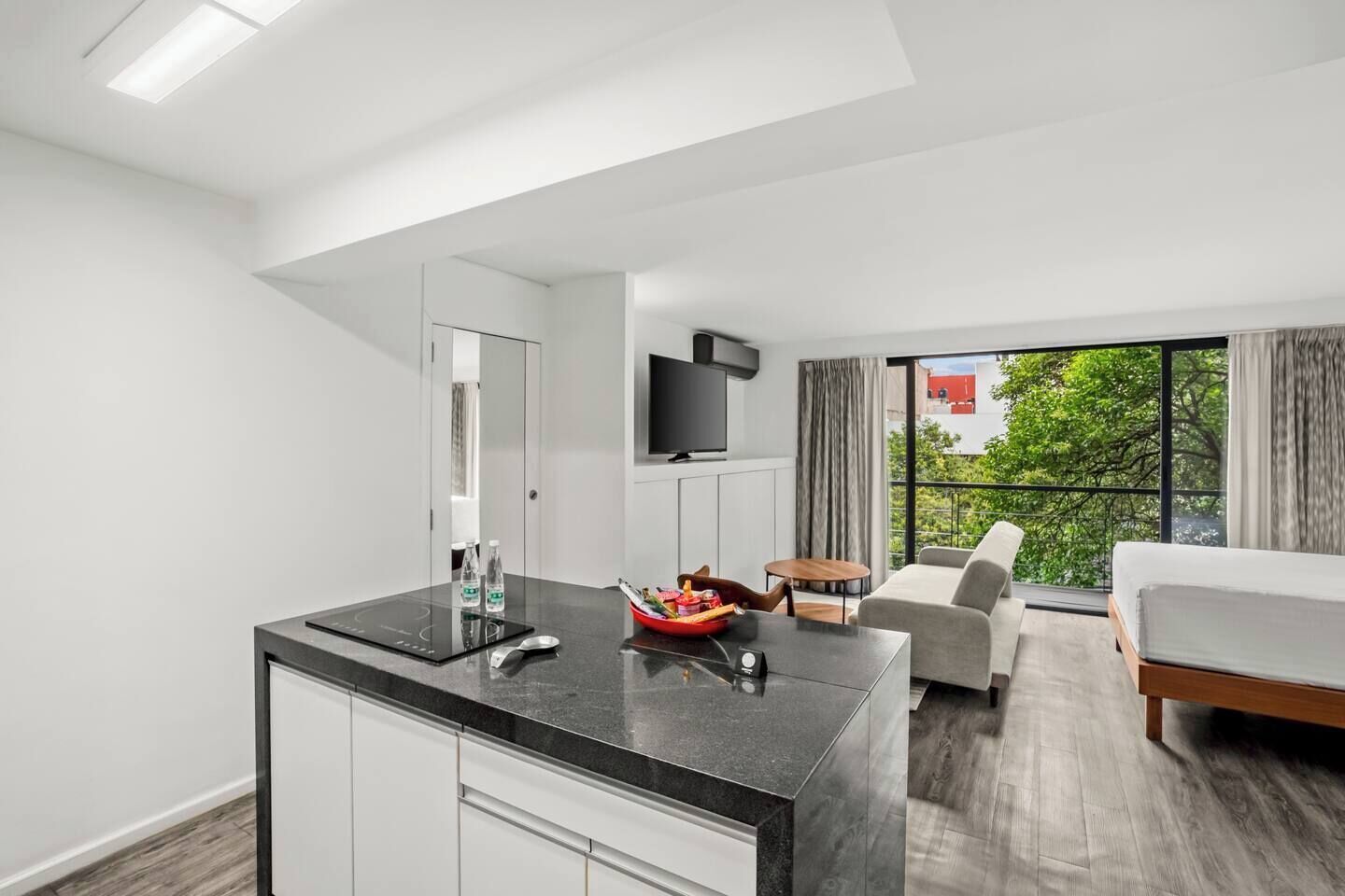 1 slaapkamer, een bureau, een strijkplank/strijkijzer, gratis wifi