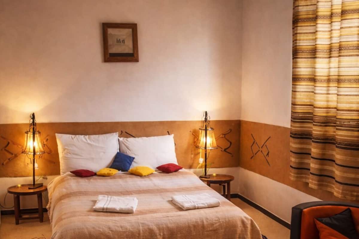 Doppelzimmer, Balkon, Gartenblick