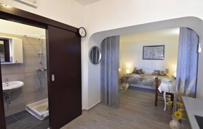 Studio, 1 Bedroom, Terrace, Ocean View | Living room - Cozy Beachside Retreat (Umag)