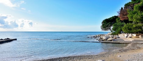 開放式客房, 1 間臥室, 露台, 海景 | 海灘