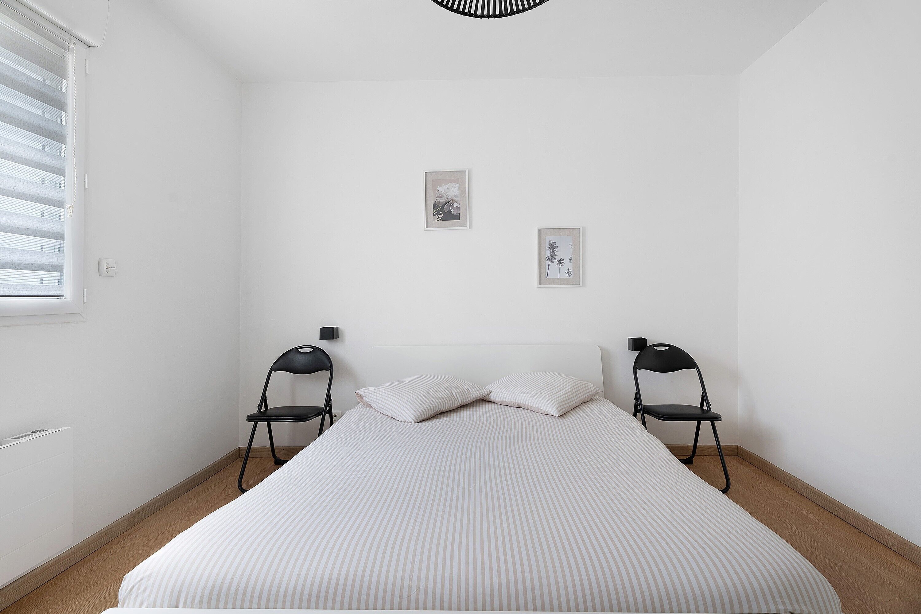 2 habitaciones y ropa de cama 