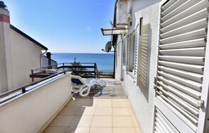 Apartment, 2 Bedrooms, Terrace, Ocean View | Balcony - Practical Stay With Ocean View (Umag)
