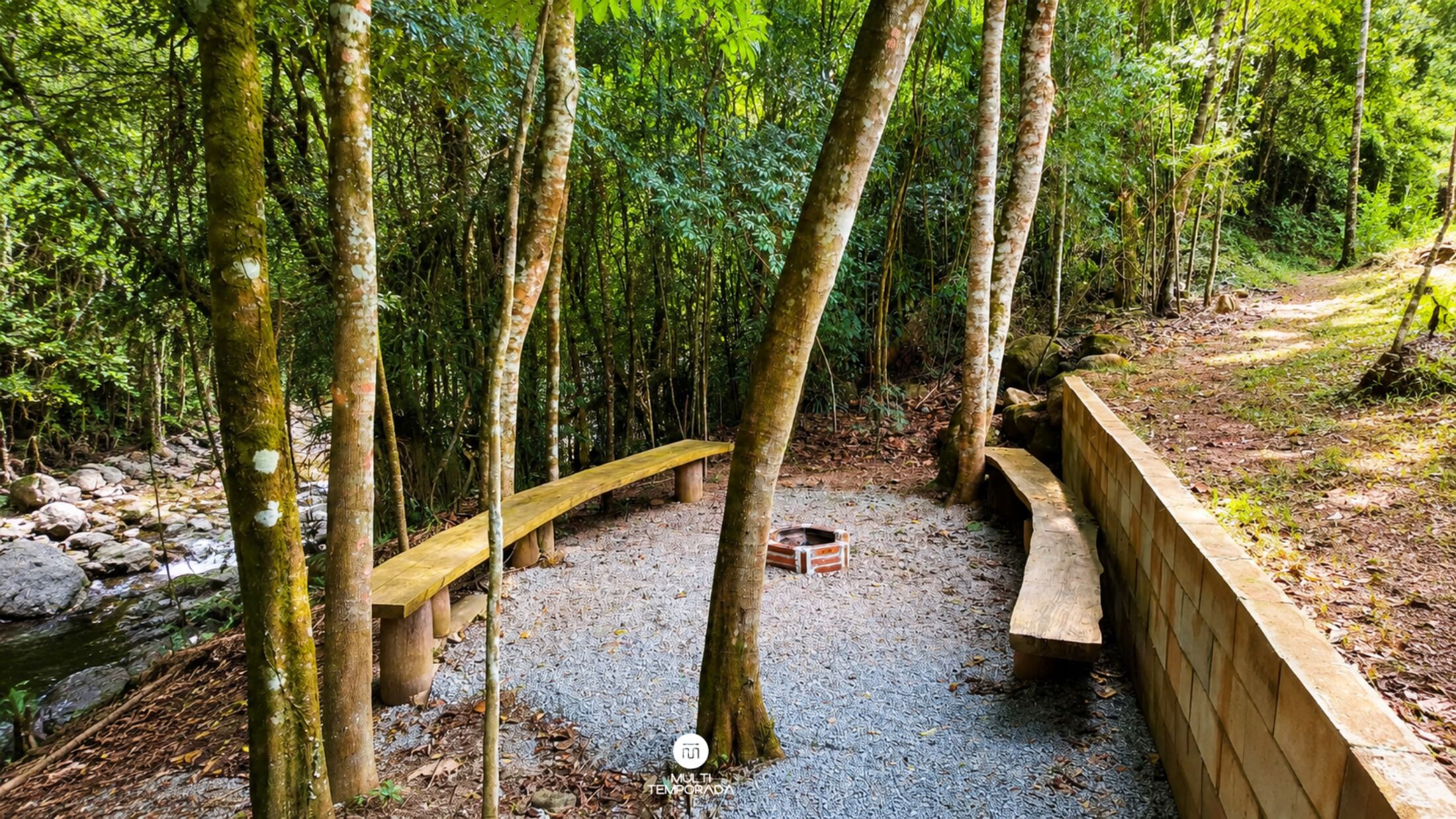 Cabana família, ar-condicionado, vista para o lago | Área da propriedade
