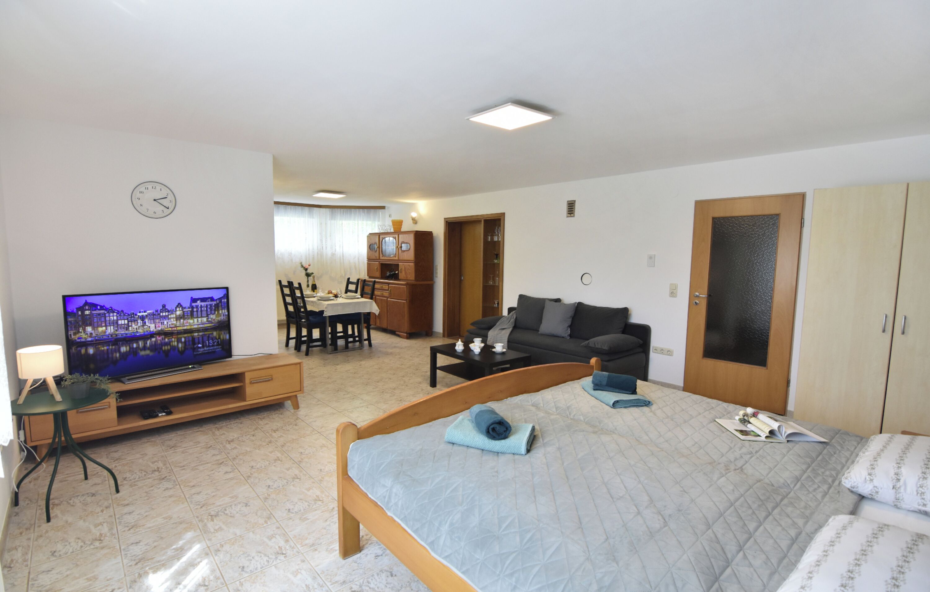 Apartment, 1 Schlafzimmer, Gartenblick | Wohnzimmer