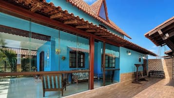 Casa Premium, acceso a la alberca, vista a la montaña | Terraza o patio