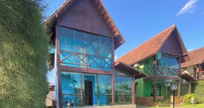 Casa Blue em Cond Fechado c Piscina - PE