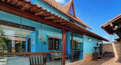 Casa Blue em Cond Fechado c Piscina - PE