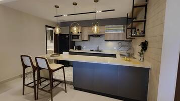 Appartement Deluxe, 3 chambres | Cuisine privée