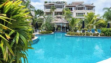 Apartment, 1 Bedroom, Balcony, Garden View | Pool | Outdoor pool